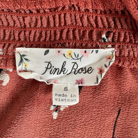 Pink rose tank - Picture 4 of 4